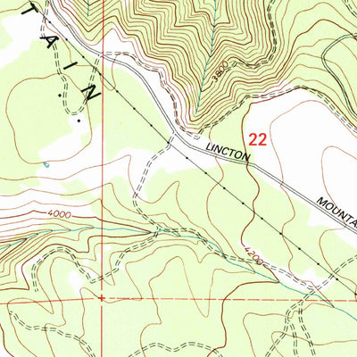 United States Geological Survey Blalock Mountain, OR (1995, 24000-Scale) digital map