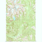 United States Geological Survey Blanca Lake, WA (1965, 24000-Scale) digital map