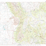United States Geological Survey Blanca Peak, CO (1982, 100000-Scale) digital map