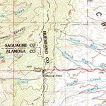 United States Geological Survey Blanca Peak, CO (1982, 100000-Scale) digital map