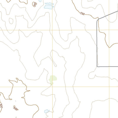 United States Geological Survey Blancas Creek North, TX (2022, 24000-Scale) digital map
