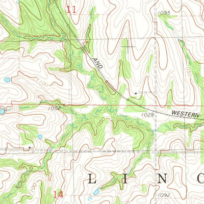 United States Geological Survey Blanchard, IA-MO (1981, 24000-Scale) digital map