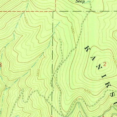 United States Geological Survey Blanchard, ID (1968, 24000-Scale) digital map