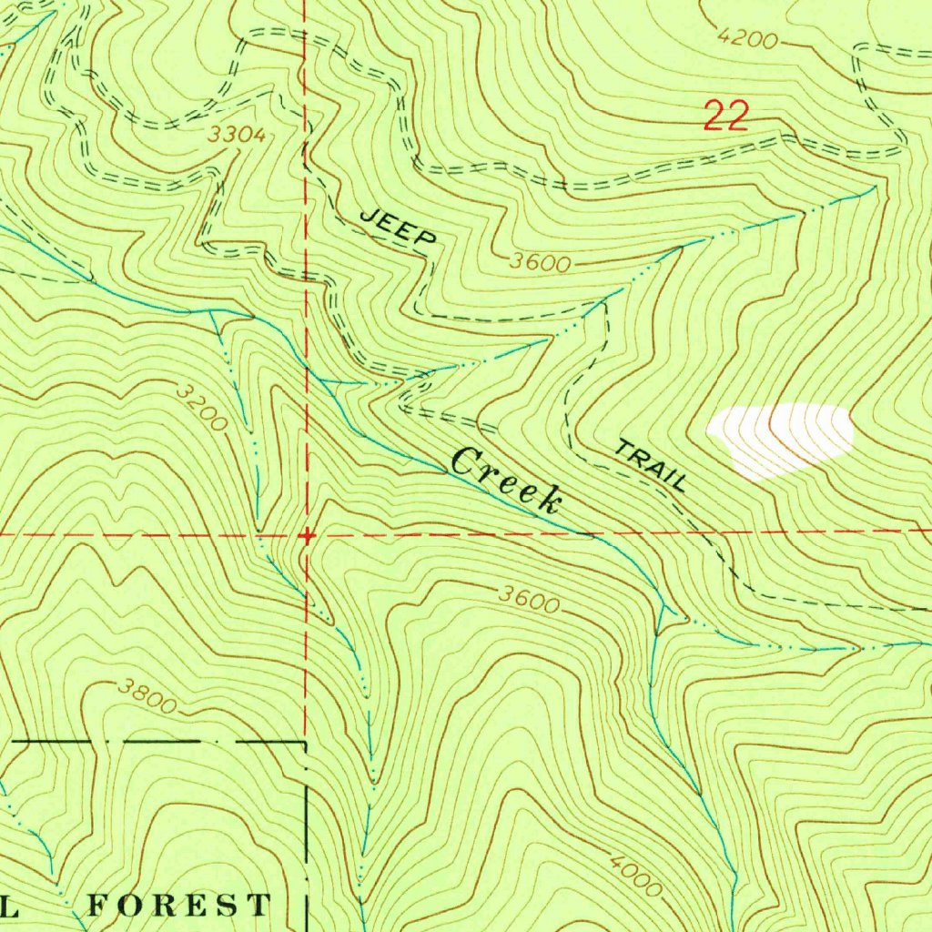 Blanchard, ID (1968, 24000-Scale) Map by United States Geological ...