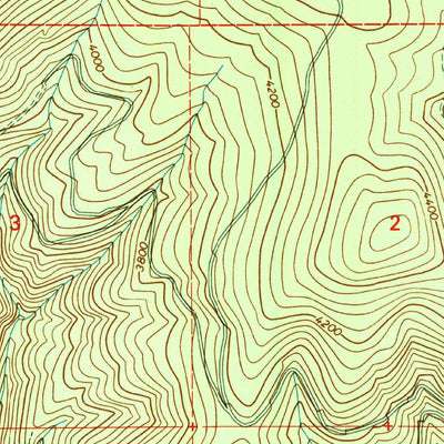 United States Geological Survey Blanchard, ID (1996, 24000-Scale) digital map