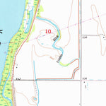 United States Geological Survey Blanchard Island, IL-IA (1953, 24000-Scale) digital map
