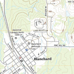 United States Geological Survey Blanchard, LA (2020, 24000-Scale) digital map