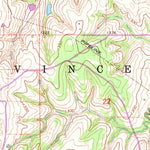 United States Geological Survey Blanchard, OK (1965, 24000-Scale) digital map
