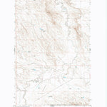 United States Geological Survey Blanchard Ranch, MT (1958, 24000-Scale) digital map