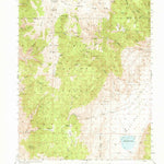 United States Geological Survey Blanco Mountain, CA (1951, 62500-Scale) digital map