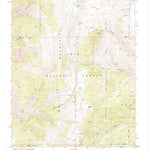 United States Geological Survey Blanco Mountain, CA (1987, 24000-Scale) digital map