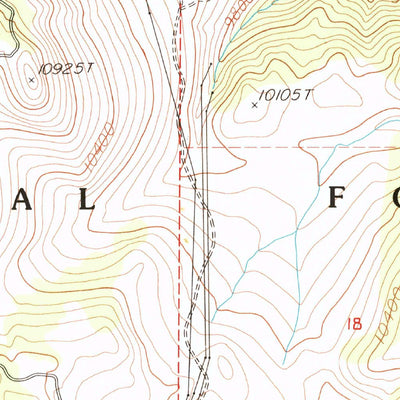 United States Geological Survey Blanco Mountain, CA (1987, 24000-Scale) digital map