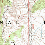 United States Geological Survey Blanco Mountain, CA (1994, 24000-Scale) digital map