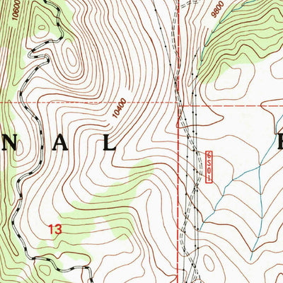 United States Geological Survey Blanco Mountain, CA (1994, 24000-Scale) digital map