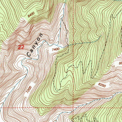 United States Geological Survey Blanco Mountain, CA (1994, 24000-Scale) digital map