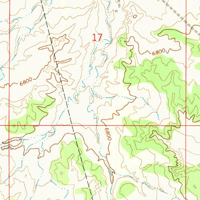 United States Geological Survey Blanco Trading Post, NM (1966, 24000-Scale) digital map