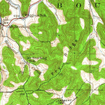United States Geological Survey Bland, MO (1934, 62500-Scale) digital map