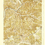 United States Geological Survey Bland, MO (1937, 62500-Scale) digital map