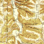 United States Geological Survey Bland, MO (1937, 62500-Scale) digital map