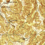 United States Geological Survey Bland, MO (1937, 62500-Scale) digital map