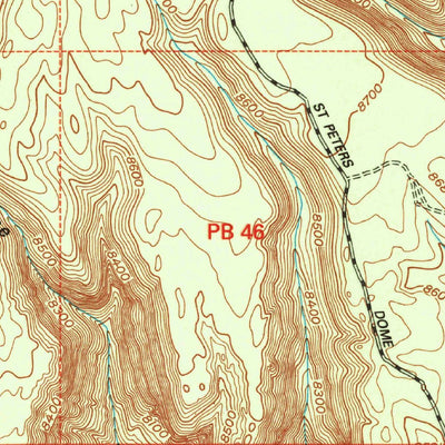 United States Geological Survey Bland, NM (2002, 24000-Scale) digital map