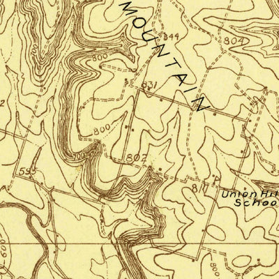 United States Geological Survey Bland, TX (1924, 48000-Scale) digital map