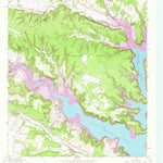 United States Geological Survey Bland, TX (1958, 24000-Scale) digital map