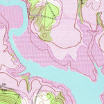United States Geological Survey Bland, TX (1958, 24000-Scale) digital map