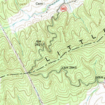 United States Geological Survey Bland, VA (1968, 24000-Scale) digital map