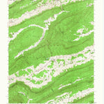 United States Geological Survey Bland, VA-WV (1956, 62500-Scale) digital map