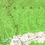 United States Geological Survey Bland, VA-WV (1956, 62500-Scale) digital map