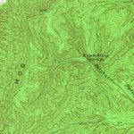 United States Geological Survey Bland, VA-WV (1956, 62500-Scale) digital map
