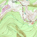 United States Geological Survey Blandburg, PA (1963, 24000-Scale) digital map