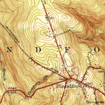United States Geological Survey Blandford, MA (1946, 31680-Scale) digital map