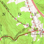 United States Geological Survey Blandford, MA (1955, 24000-Scale) digital map