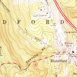 United States Geological Survey Blandford, MA (1972, 24000-Scale) digital map
