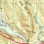 United States Geological Survey Blandford, MA (1987, 25000-Scale) digital map