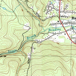 United States Geological Survey Blandford, MA (1998, 25000-Scale) digital map