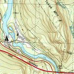 United States Geological Survey Blandford, MA (1998, 25000-Scale) digital map