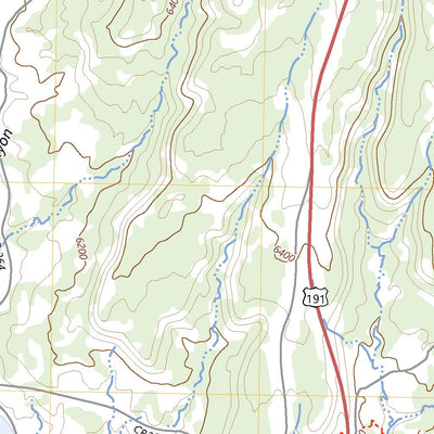 United States Geological Survey Blanding North, UT (2023, 24000-Scale) digital map