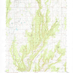 United States Geological Survey Blanding South, UT (1985, 24000-Scale) digital map