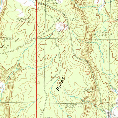 United States Geological Survey Blanding South, UT (1985, 24000-Scale) digital map