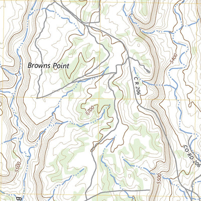 United States Geological Survey Blanding South, UT (2023, 24000-Scale) digital map