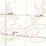 United States Geological Survey Blandinsville, IL (1974, 24000-Scale) digital map