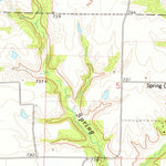 United States Geological Survey Blandinsville, IL (1974, 24000-Scale) digital map