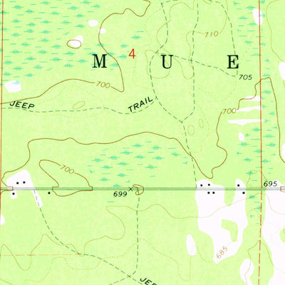 United States Geological Survey Blaney Park, MI (1972, 24000-Scale) digital map
