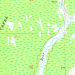 United States Geological Survey Blaney Park, MI (1972, 24000-Scale) digital map