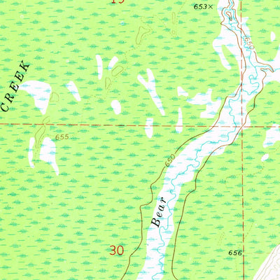 United States Geological Survey Blaney Park, MI (1972, 24000-Scale) digital map