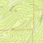 United States Geological Survey Blankenbaker Flats, MT (1971, 24000-Scale) digital map