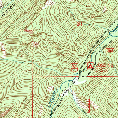 United States Geological Survey Blankenbaker Flats, MT (1995, 24000-Scale) digital map